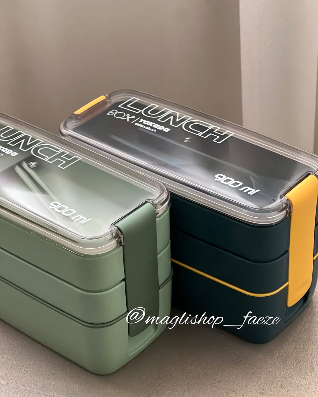 لانچ باکس سه طبقه مینیمال ماکروفری